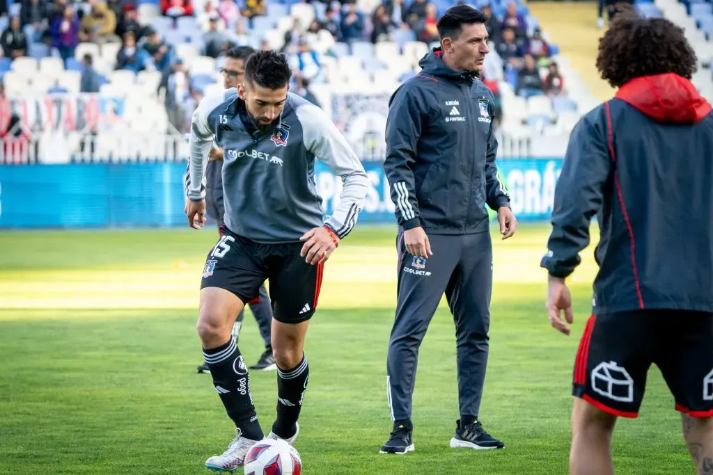 Emiliano Amor en el amistoso con River Plate. (Foto: Guillermo Salazar/DaleAlbo)