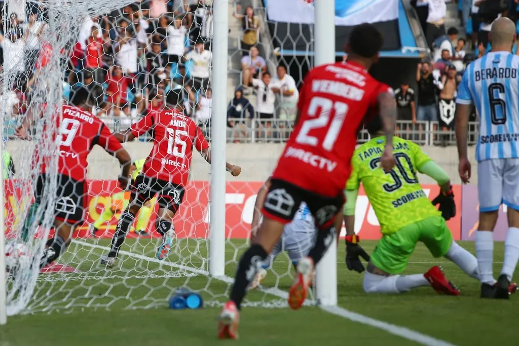 Amor anotó uno de los goles de Colo Colo en la final | Foto: Photosport