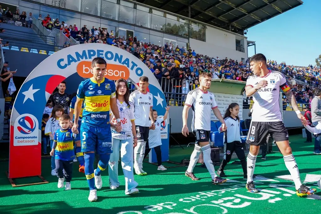 Colo Colo enfrentando a Everton en la fecha 20 del Campeonato Nacional 2023. (Foto: Guillermo Salazar/DaleAlbo)