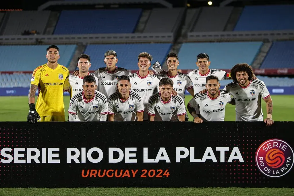 La primera formación de Jorge Almirón en Colo Colo. (Foto: Photosport)