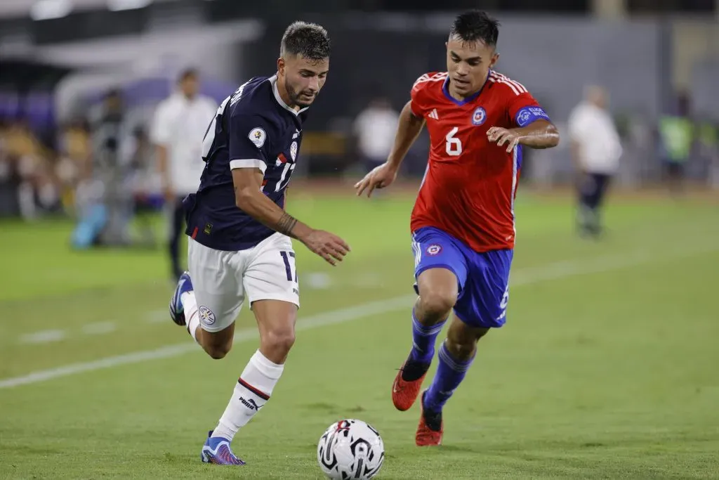 Vicente Pizarro en el Preolímpico con la Selección Chilena. (Foto: Photosport)