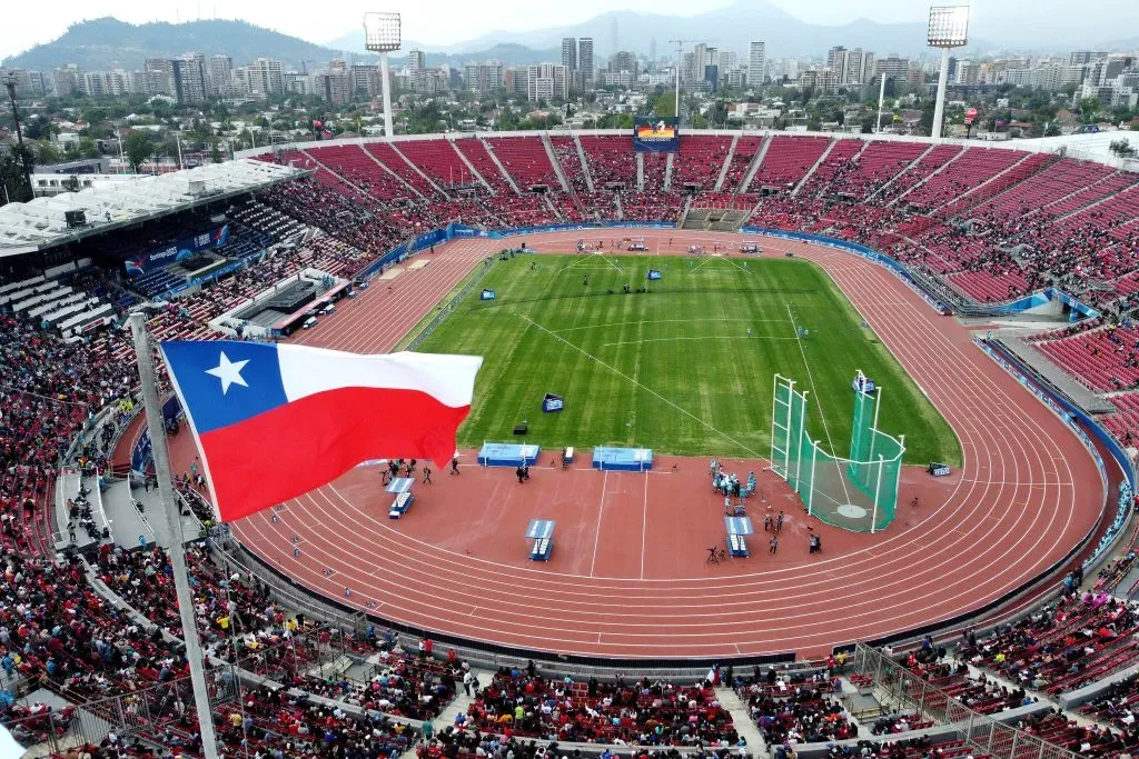 El Estadio Nacional para los Juegos Panamericanos de Santiago 2023. (Foto: Photosport)