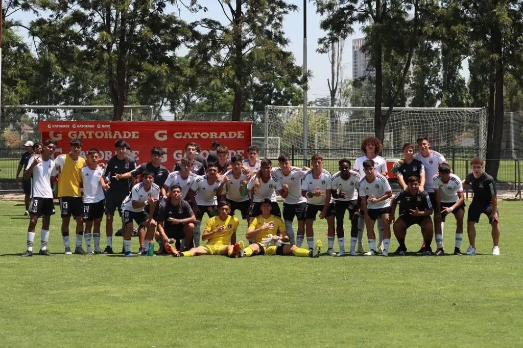 Colo Colo Sub-18 venció a Santiago Morning por dos a cero. (Foto: colocolofutboljoven)