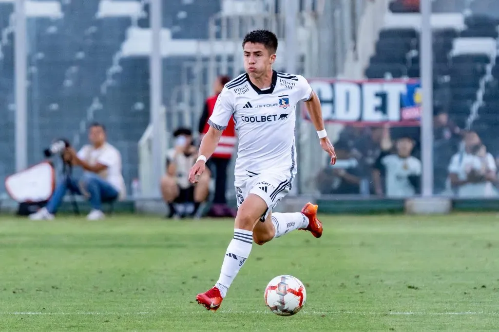 Matías Moya anotó su primer gol en Colo Colo. (Foto: Guillermo Salazar/DaleAlbo)
