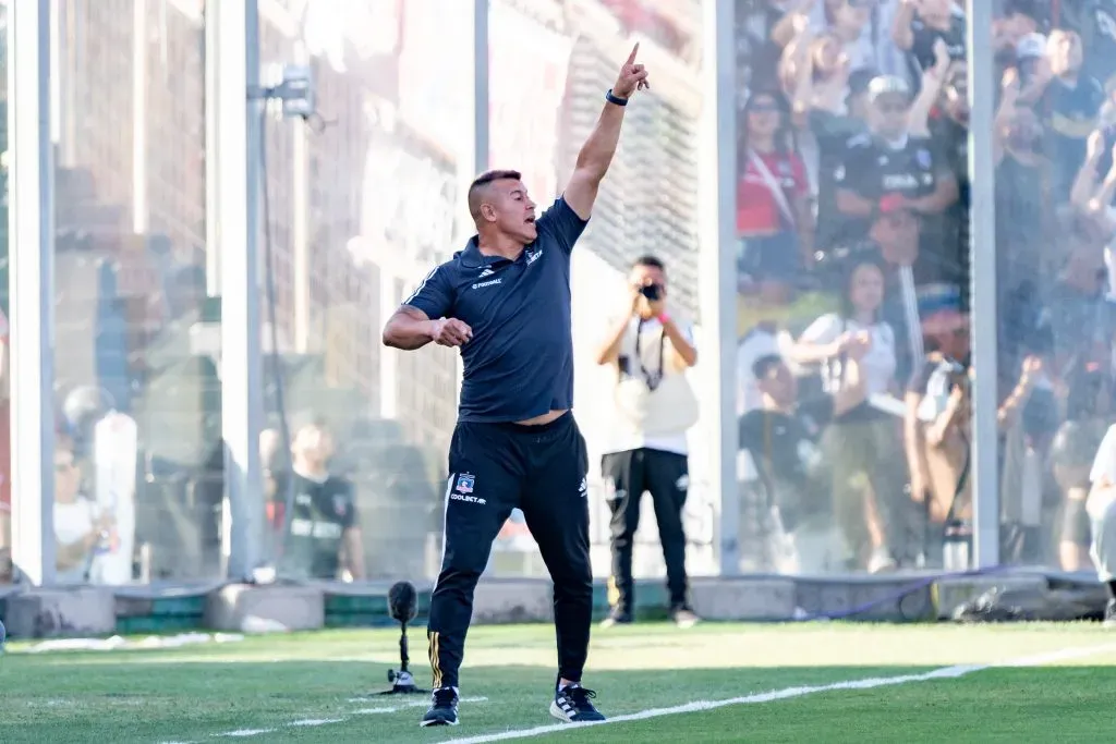 Jorge Almirón durante la disputa del Superclásico. (Foto: Guillermo Salazar/DaleAlbo)