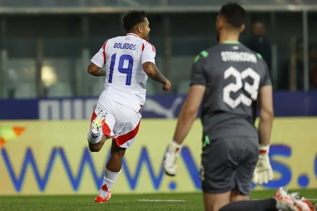 Bolados sumó minutos frente a Albania y Francia con La Roja | Foto: Carlos Parra Comunicaciones FFCh