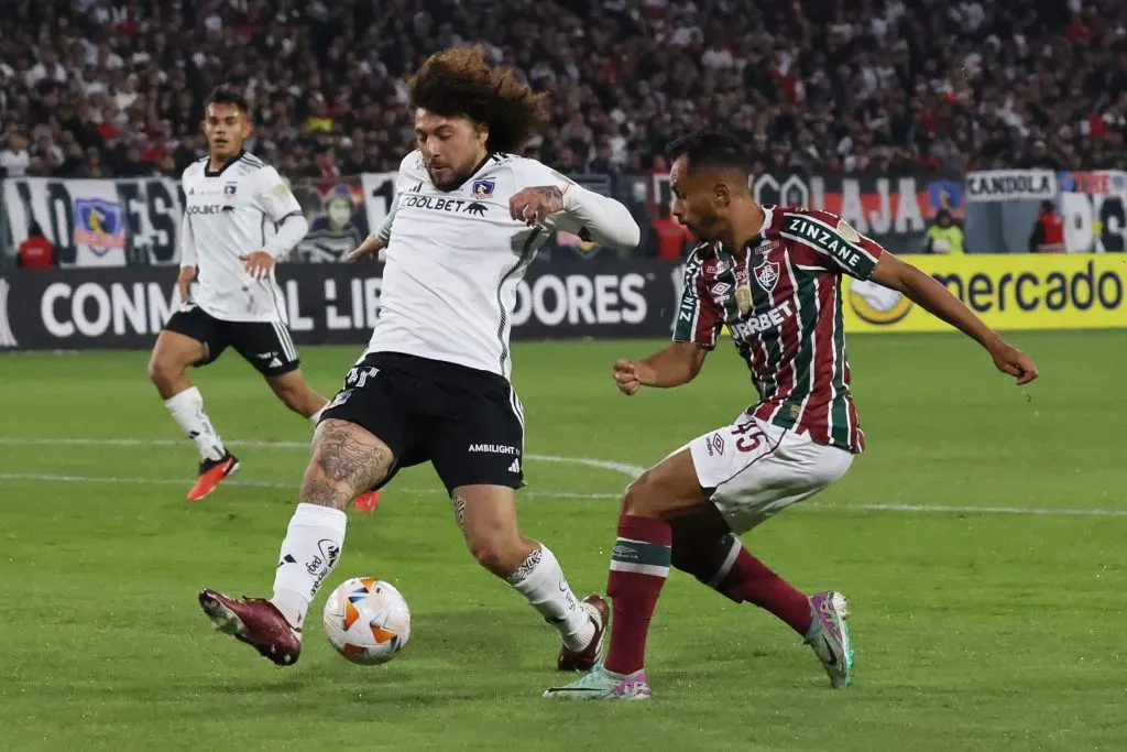 Falcón fue uno de los puntos altos ante Fluminense | Foto: Photosport