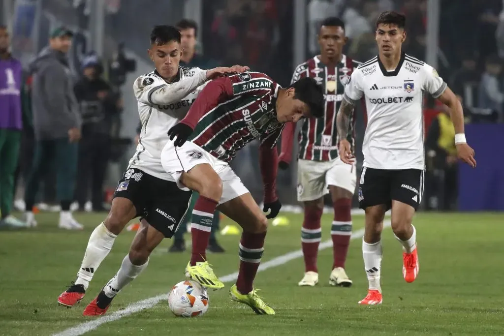 Vicente Pizarro jugó un partido muy completo ante Fluminense