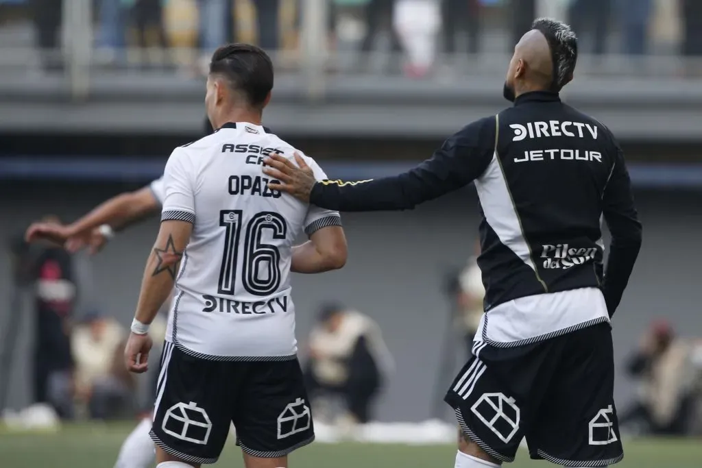 Óscar Opazo reaparecería en la titularidad de Colo Colo. (Foto: Photosport)