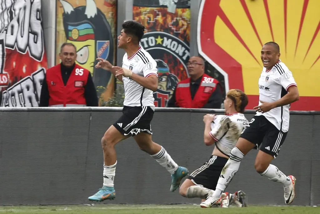 Damián Pizarro anotó el gol del triunfo ante la UC en octubre de 2023 | Foto: Photosport