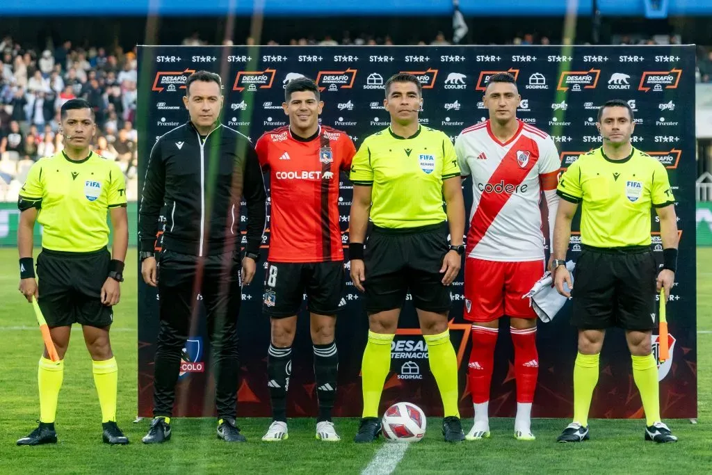Amistoso de Colo Colo y River Plate en Concepción. (Foto: Guillermo Salazar)