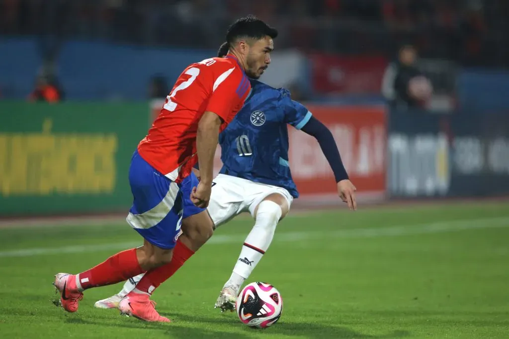 Suazo fue una de las figuras de Chile ante Paraguay | Foto: Photosport