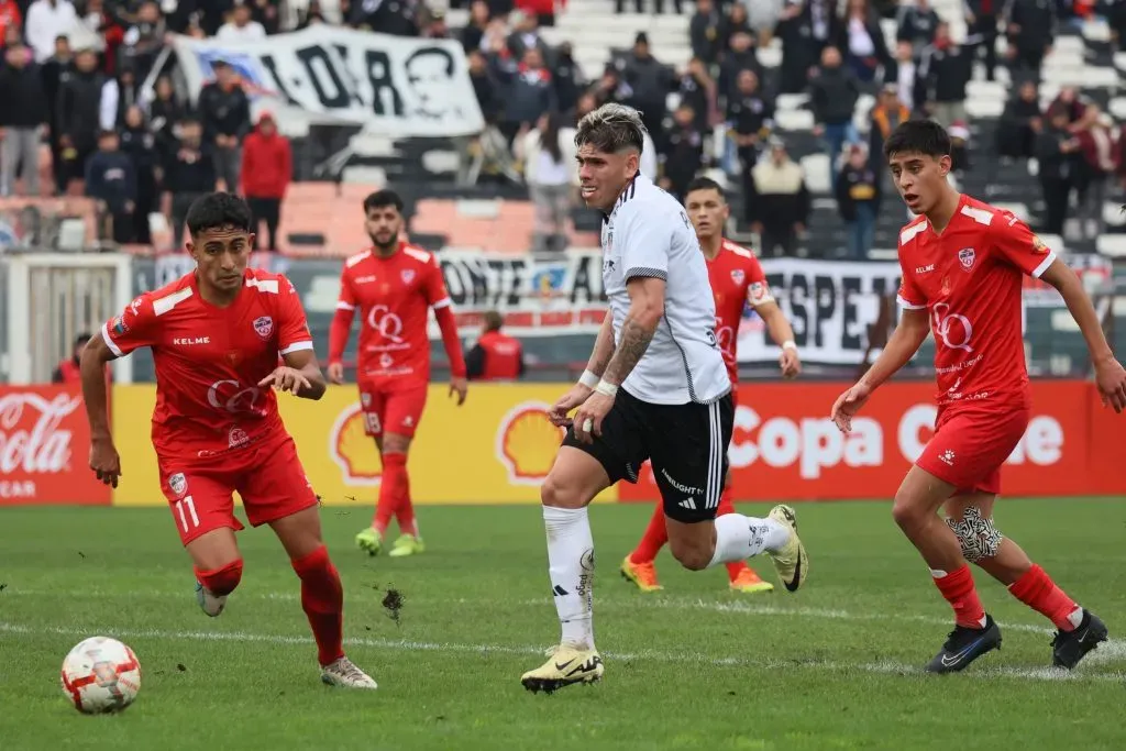 Un gol y una asistencia tuvo Palacios ante Deportes Quillón | Foto: Photosport