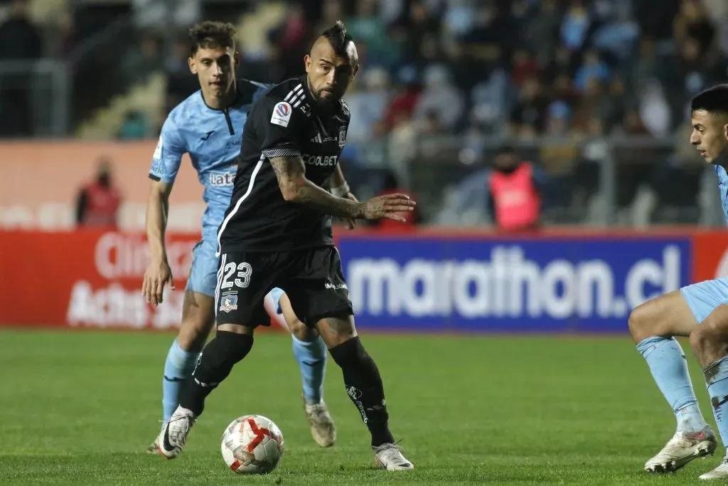 El DT campeón del mundo con Argentina dedicó elogios al volante albo Arturo Vidal | Foto: Photosport