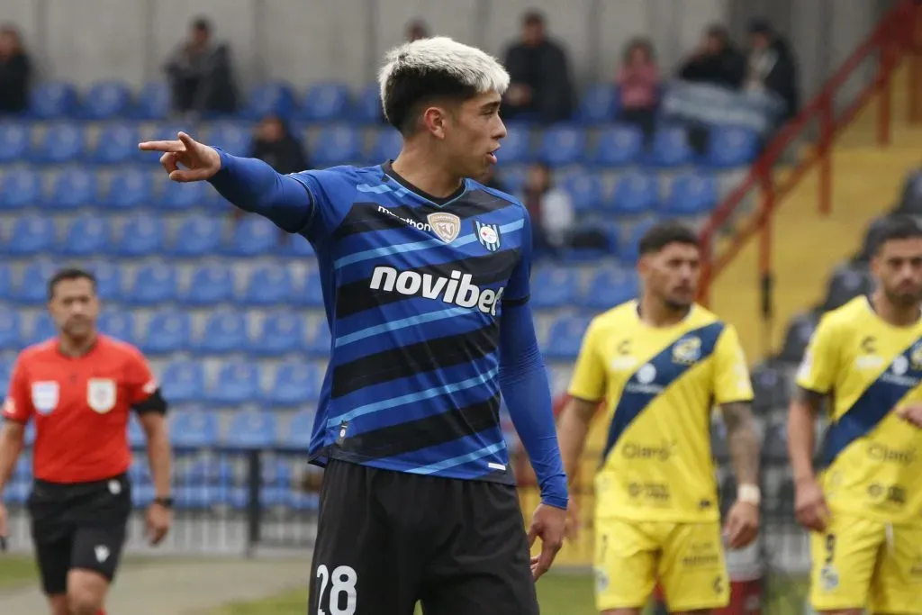 Maximiliano Gutiérrez tuvo un gran semestre con Huachipato.