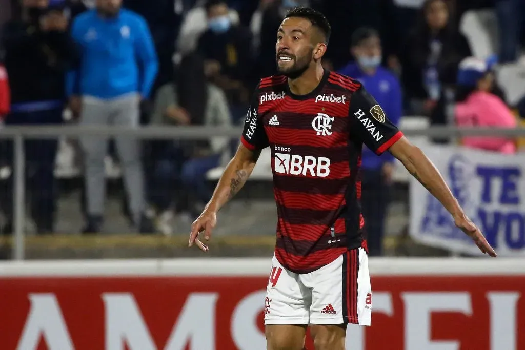 Mauricio Isla ganó la Copa Libertadores el 2022 en Flamengo | Foto: Photosport