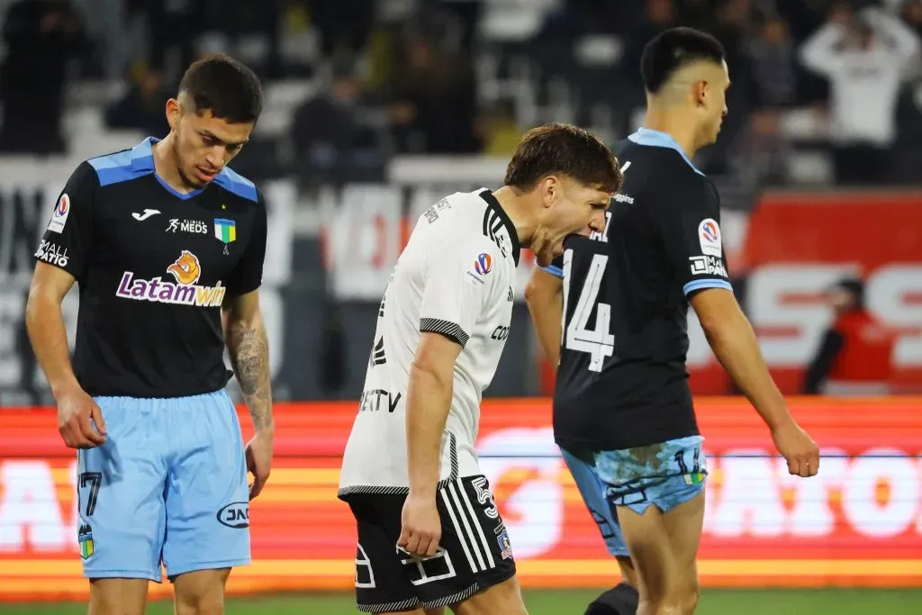 Leonardo Gil en el partido de Colo Colo vs O’Higgins. (Foto: Photospot)