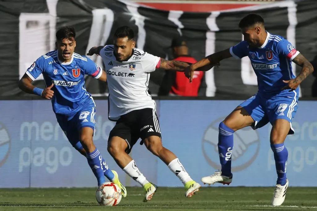 Marcos Bolados palpita el Superclásico ante la U. Foto: Photosport.