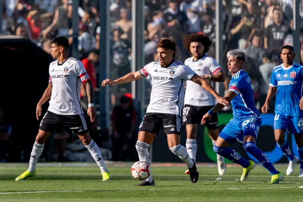 Leonardo Gil en el Superclásico del primer semestre. (Foto: Guillermo Salazar)