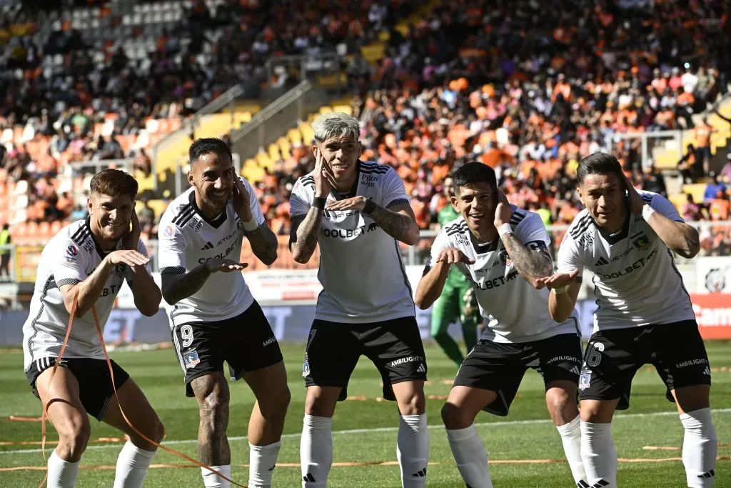 El Cacique venció a Cobreloa y sigue al acecho de la Universidad de Chile. Foto: Photosport.