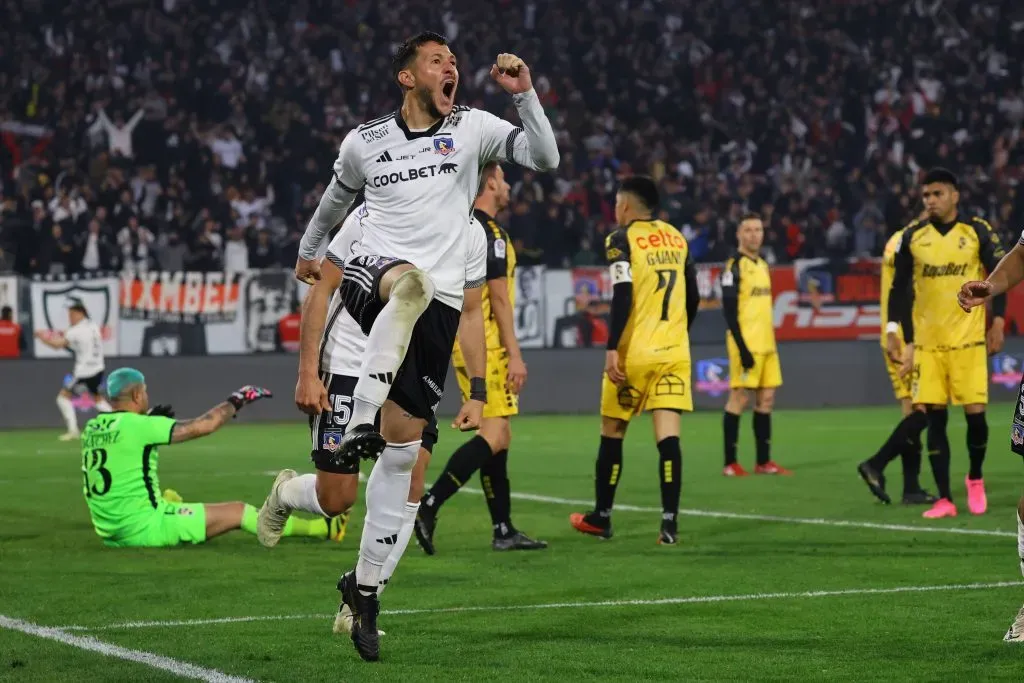 Ramiro González convirtió su primer gol en Colo Colo. 