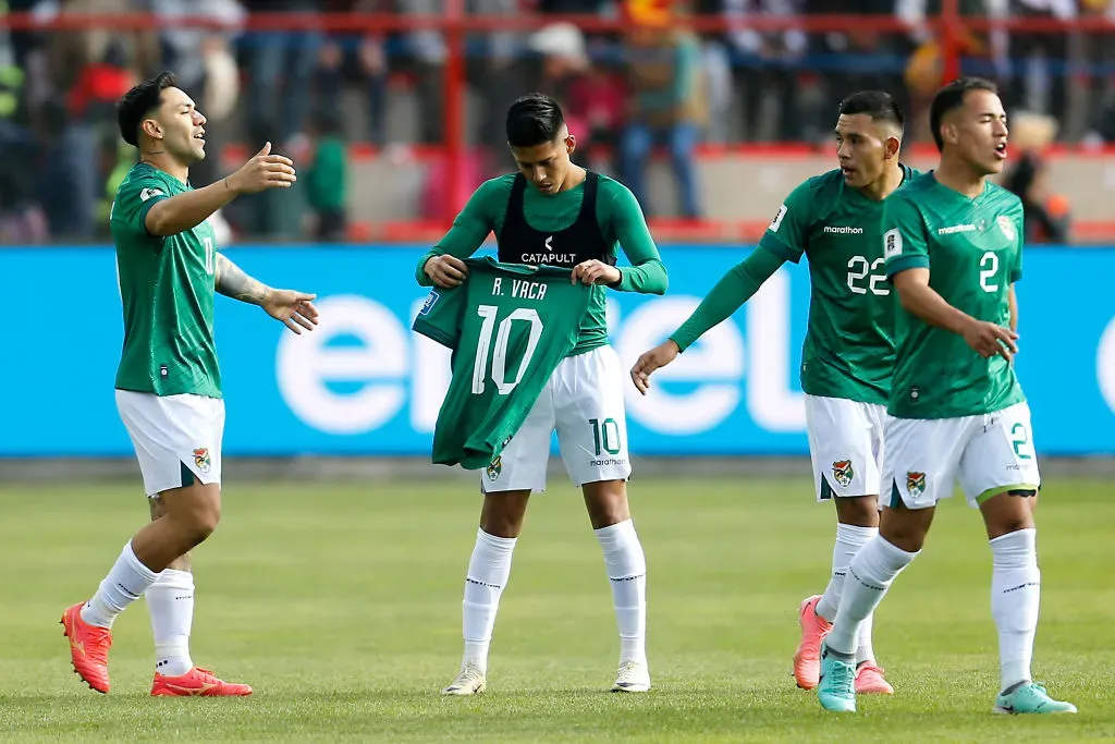 Bolivia venció a Venezuela en El Alto. Imagen: Gaston Brito Miserocchi/Getty Images