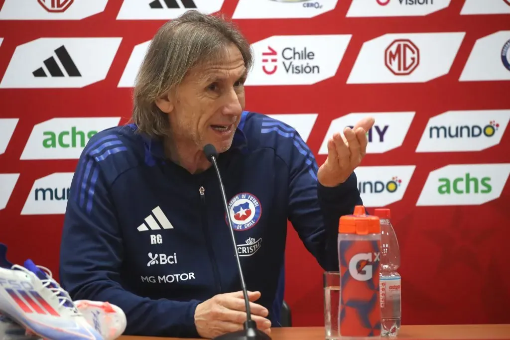 Ricardo Gareca respondió a los dichos de Arturo Vidal. | Imagen: Photosport.