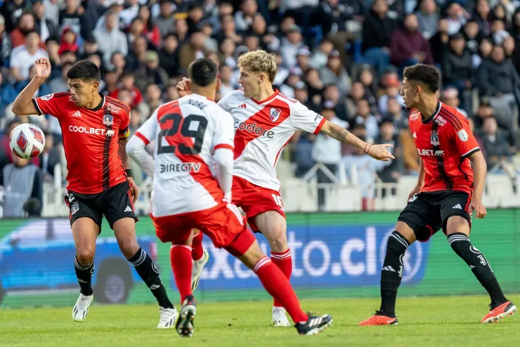 Colo Colo se enfrentó a River Plate en Concepción. (Foto: Guillermo Salazar)