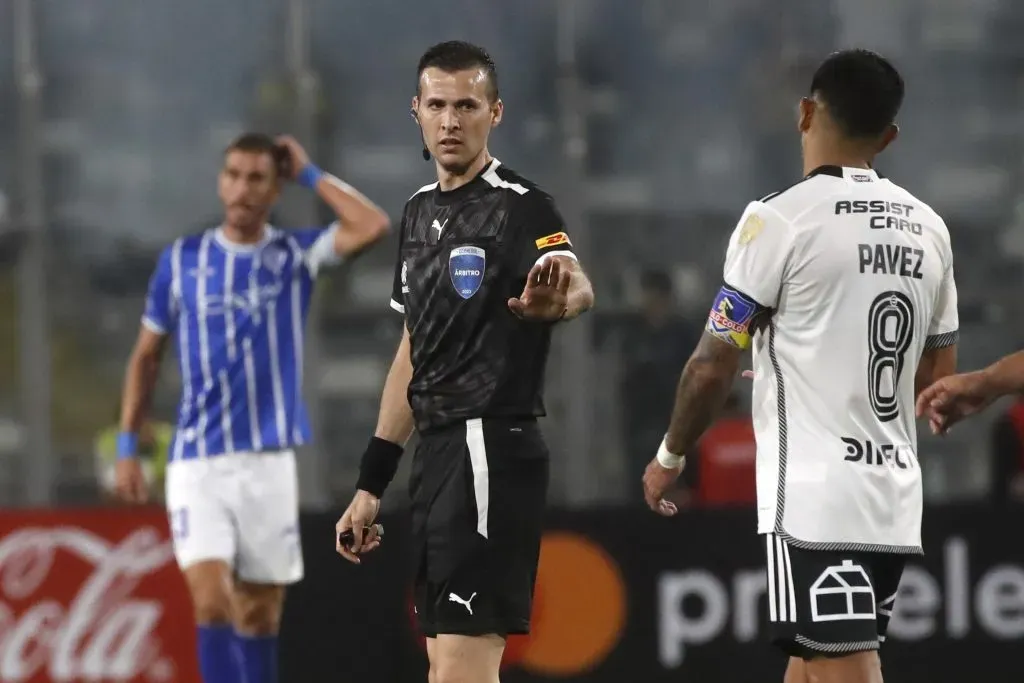 Andrés Matonte dirigió a Colo Colo ante Godoy Cruz