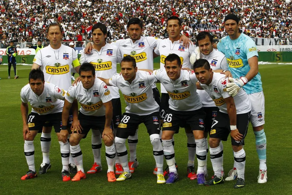 El once titular del triunfo 1-0 de Colo Colo sobre la U en el Clausura 2012 | Foto: Photosport