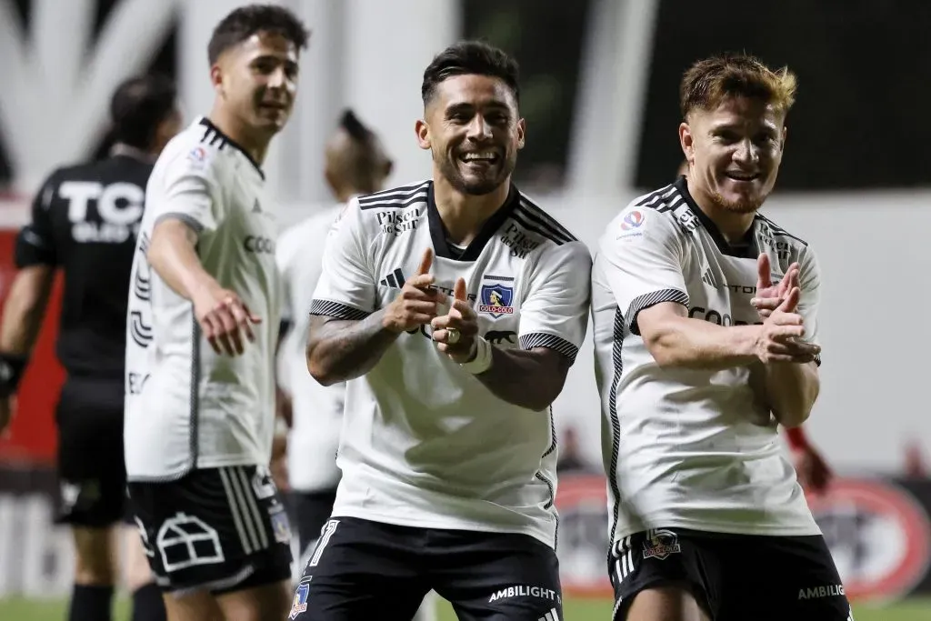 Marcos Bolados celebra su gol ante Unión La Calera | Imagen: Andres Pina/Photosport