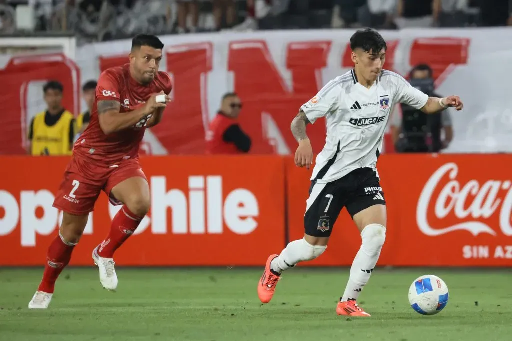 Jorge Almirón aplaude el debut oficial de Francisco Marchant en Colo Colo