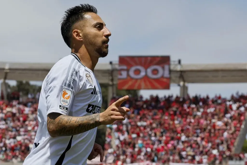 Javier Correa anotó el tercer gol de Colo Colo vs La Serena