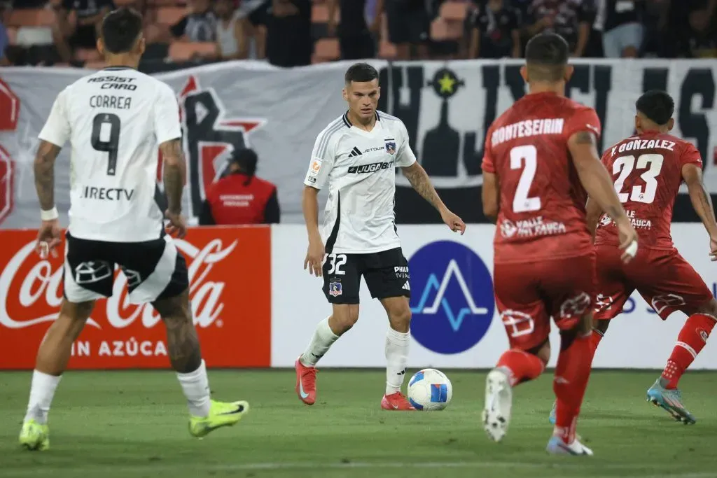 Lucas Cepeda y otros cinco albos no podrán estar ante San Felipe por Copa Chile | Foto: Photosport