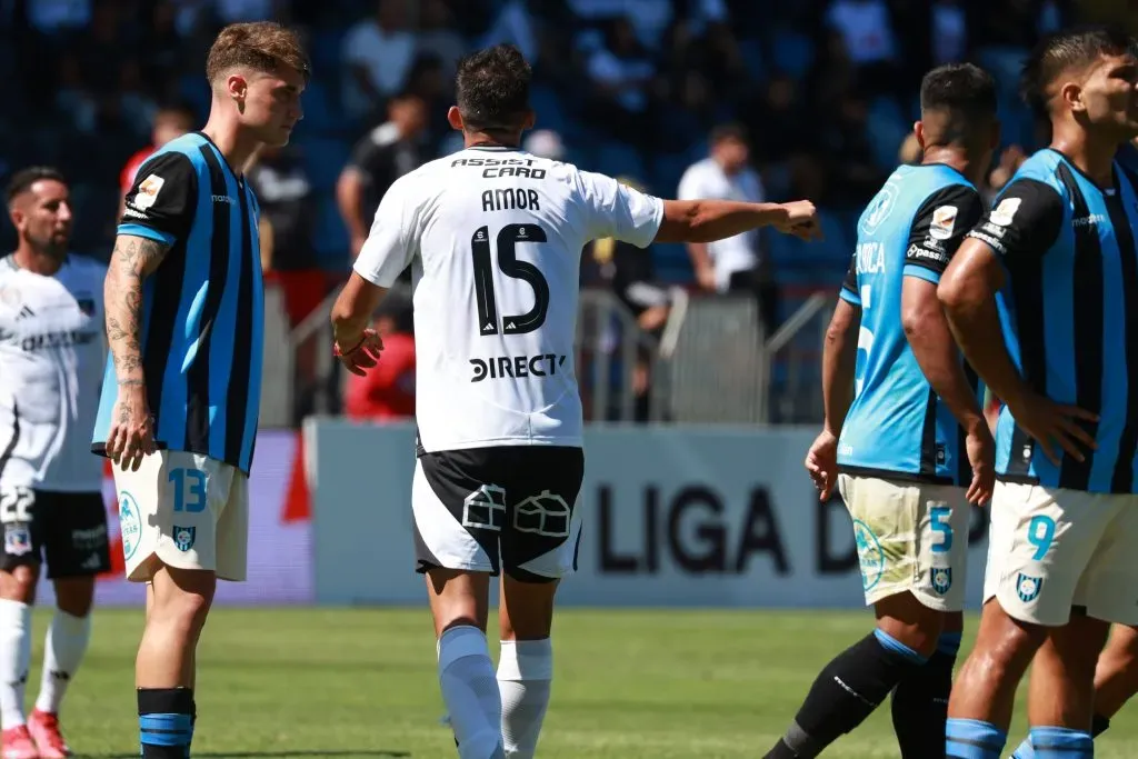Emiliano Amor dice presente en compañía de Saldivia y Vegas. Imagen: Eduardo Fortes/Photosport
