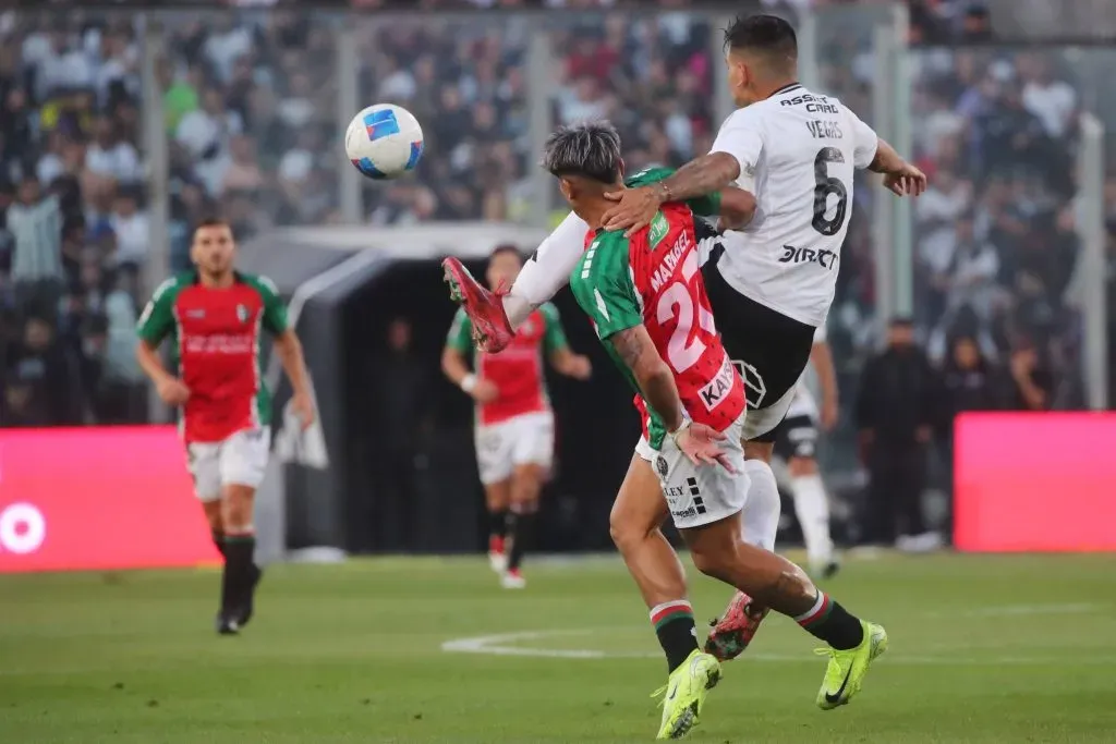 Sebastián Vegas sólo fue amonestado en Colo Colo.