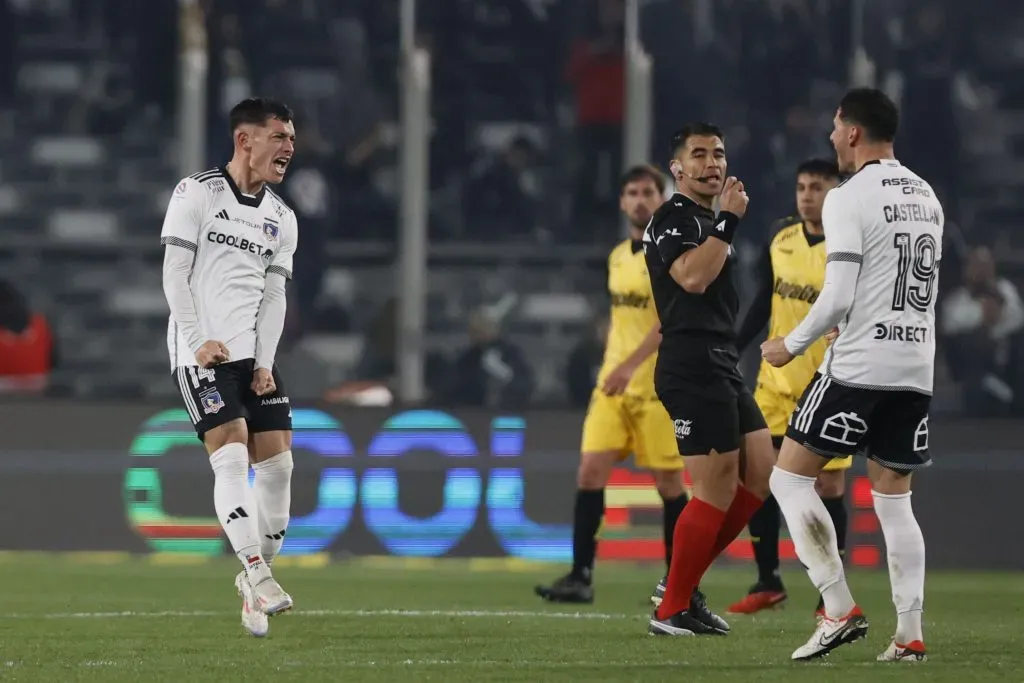 Cabero fue el juez principal del último Colo Colo vs Coquimbo Unido | Foto: Photosport