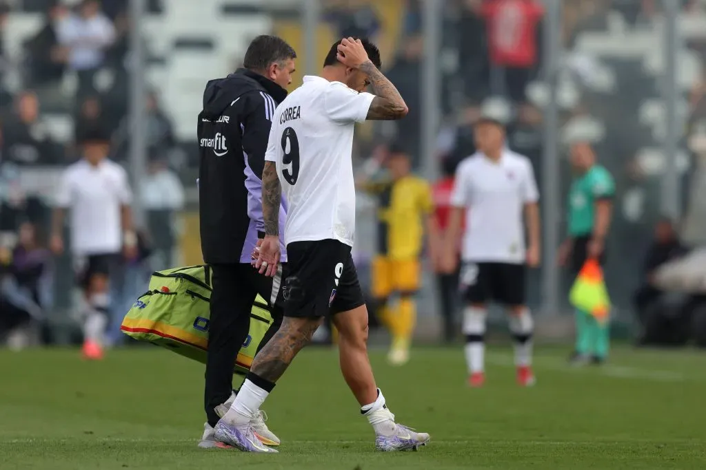 Según Cooperativa, la lesión de Correa ante Coquimbo no fue de gravedad | Foto: Photosport