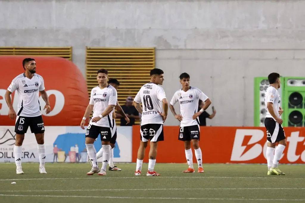 El plantel de Colo Colo no ha estado a la altura en este primer cuatrimestre del 2025 | Foto: Photosport