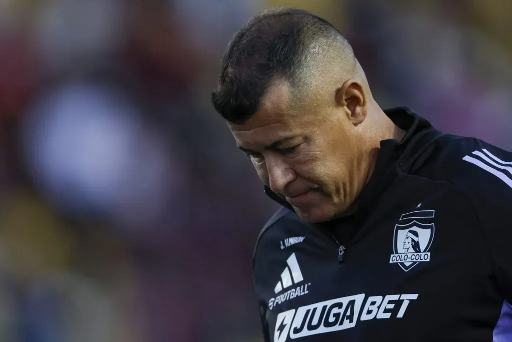Jorge Almirón habló tras el desastrozo partido de Colo Colo ante Fortaleza | Foto: Photosport