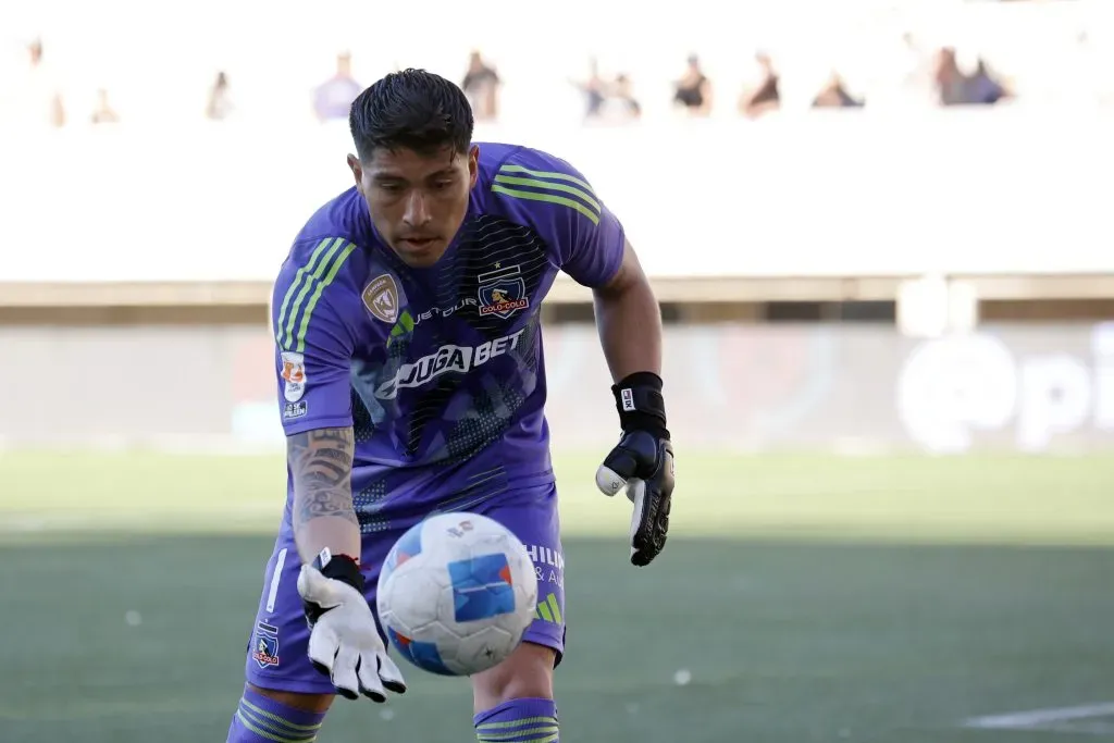 Roberto Rojas y la temporada 2025 de Brayan Cortés en Colo Colo | Foto: Photosport