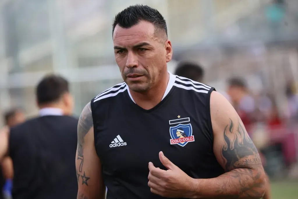 Esteban Paredes analizó el presente de Colo Colo