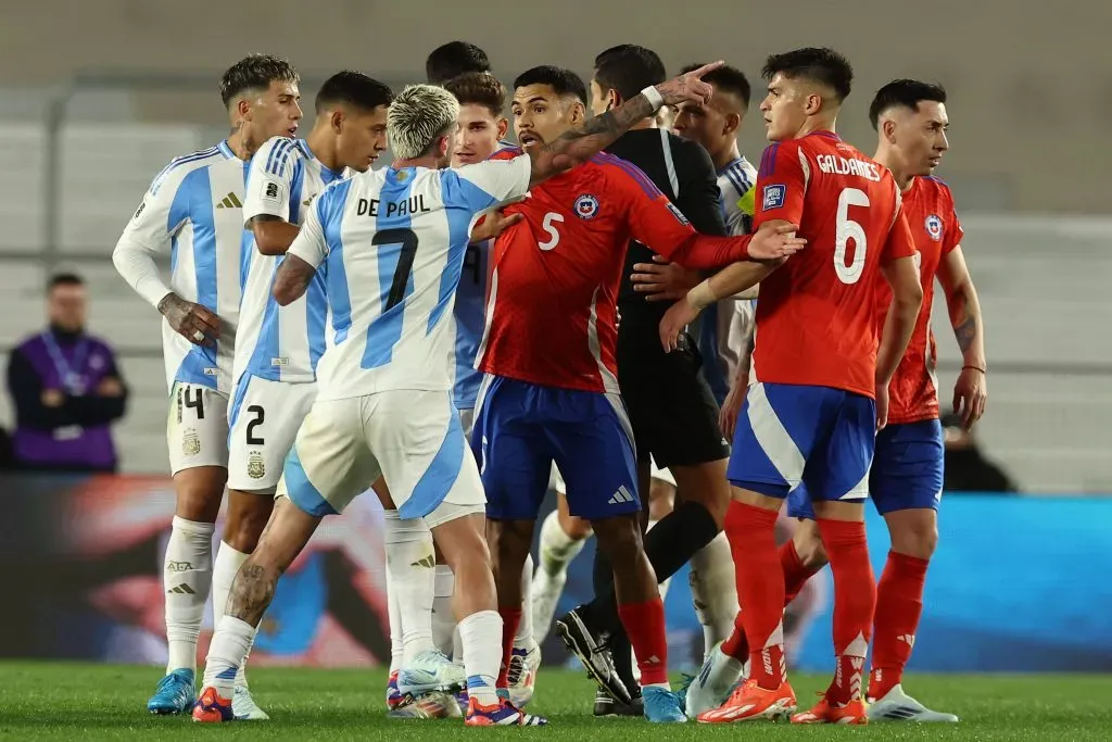 La Roja y la albiceleste se vuelven a ver las caras. Imagen: Alejandro Pagni/Photosport