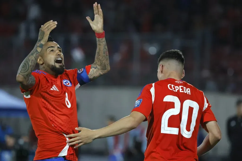 La Roja y una verdadera final ante Argentina. Imagen: Andres Pina/Photosport