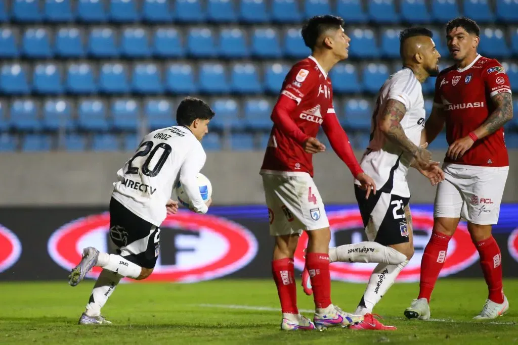 Oroz anotó el 2-2 definitivo en el Colo Colo vs Iquique | Foto: Photosport