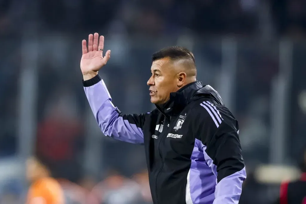 Jorge Almirón destacó el trabajo de Francisco Marchant en Colo Colo | Foto: Photosport