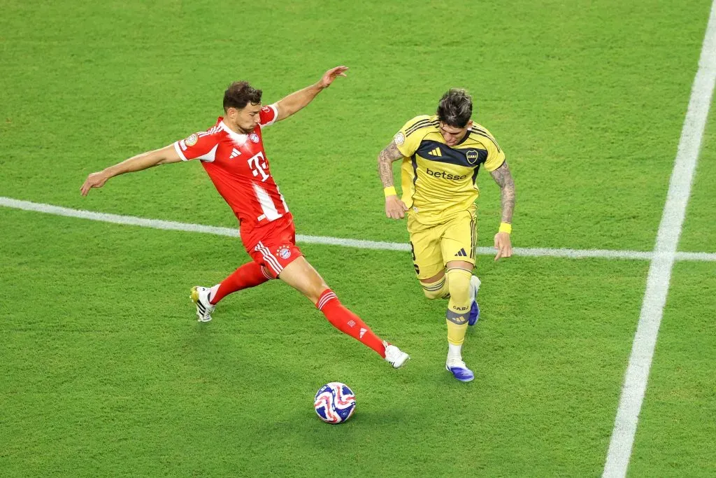 Carlos Palacios con Boca Juniors vs Bayern Münich en el Mundial de Clubes