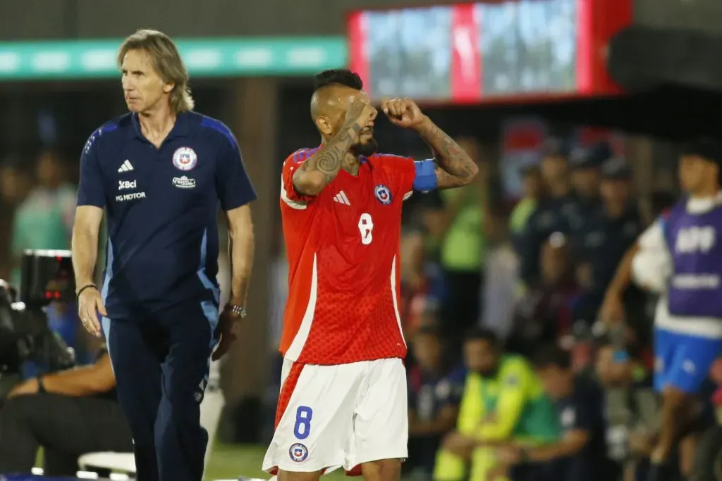 Ricardo Gareca habló de Arturo Vidal en la selección chilena.
