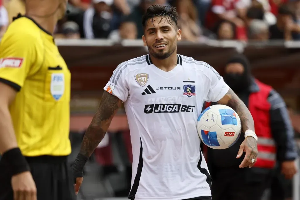 Marcos Bolados cuenta con el respaldo de Almirón en Colo Colo. 