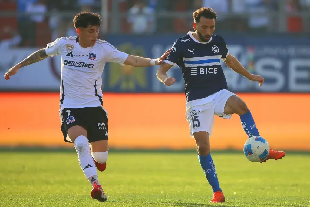 Francisco Marchant es el único juvenil que ha jugado en Colo Colo este 2025 | Foto: Photosport